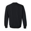Gildan 18000 — the crewneck sweatshirt in Black