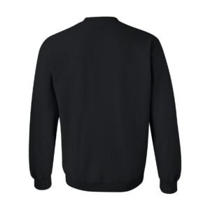 Gildan 18000 — the crewneck sweatshirt in Black
