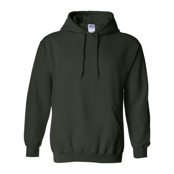 Gildan 18500 — the pullover hoodie in Forest
