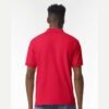 Gildan 8800 — the jersey polo in Red
