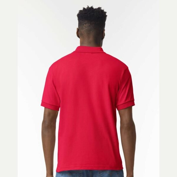 Gildan 8800 — the jersey polo in Red