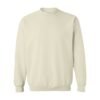 Gildan 18000 — the crewneck sweatshirt in Sand