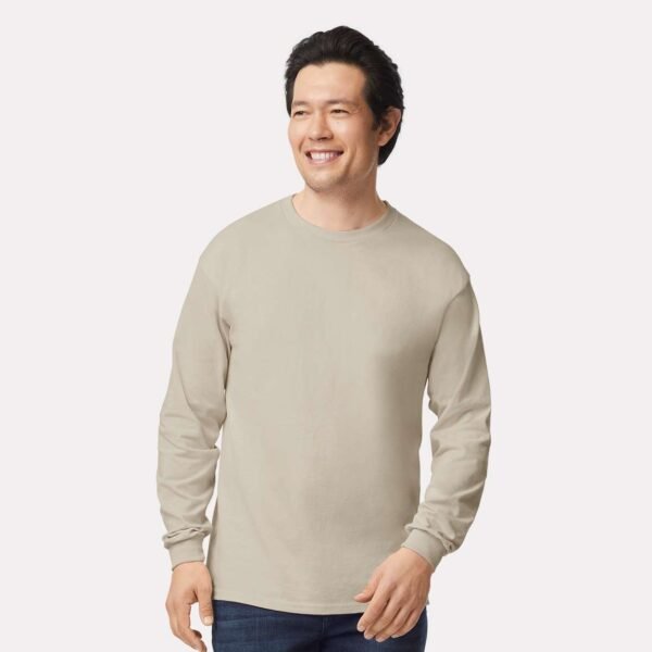 Gildan 2400 — the long sleeve in Sand