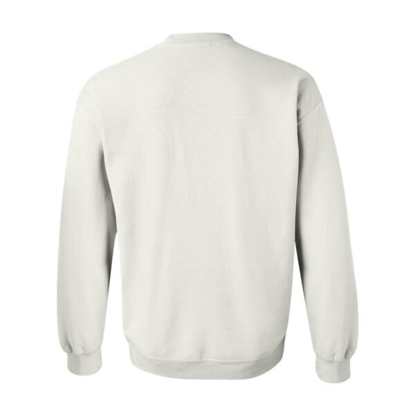 Gildan 18000 — the crewneck sweatshirt in White