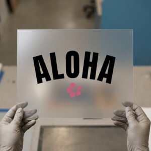 Aloha Hibiscus — ready-to-press DTF transfer by Loop DTF Aloha Hibiscus DTF transfer, ready to press