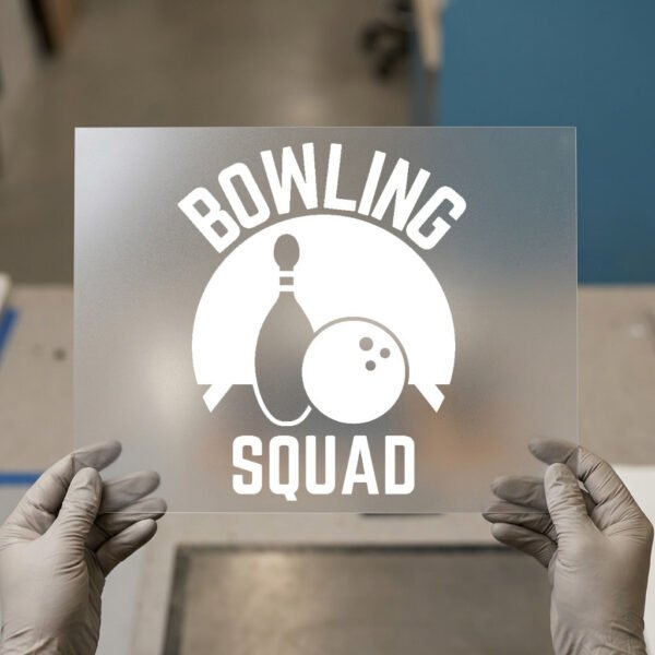 Bowling Squad — for dark garments