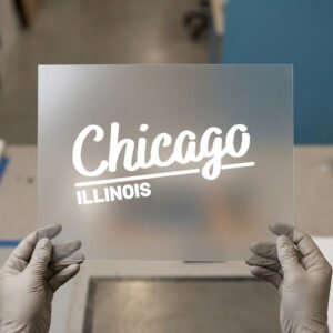 Chicago, Illinois Script — ready-to-press DTF transfer by Loop DTF Chicago, Illinois Script DTF transfer, ready to press