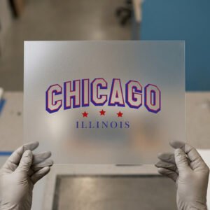 Chicago, Illinois Stars — ready-to-press DTF transfer by Loop DTF Chicago, Illinois Stars DTF transfer, ready to press
