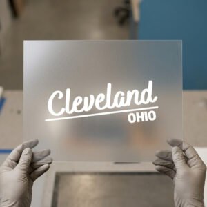 Cleveland, Ohio Script — ready-to-press DTF transfer by Loop DTF Cleveland, Ohio Script DTF transfer, ready to press