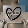 Corazon Latino Heart — for light garments