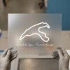 Spa-Francorchamps, Circuit Outline — for dark garments
