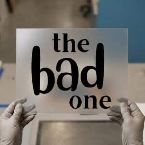 the bad one — ready-to-press DTF transfer by Loop DTF the bad one DTF transfer, ready to press