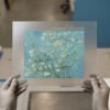 Van Gogh, Almond Blossoms — for dark garments