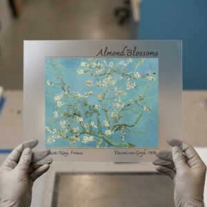 Van Gogh, Almond Blossoms — ready-to-press DTF transfer by Loop DTF Van Gogh, Almond Blossoms DTF transfer, ready to press