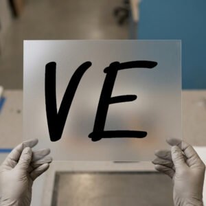 VE DTF transfer, ready to press