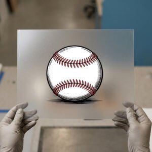 Vintage Baseball — ready-to-press DTF transfer by Loop DTF Vintage Baseball DTF transfer, ready to press