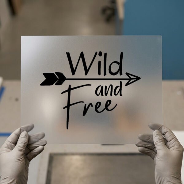 Wild and Free with Arrow — for light garments