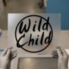 Wild Child, Circle Script — for light garments