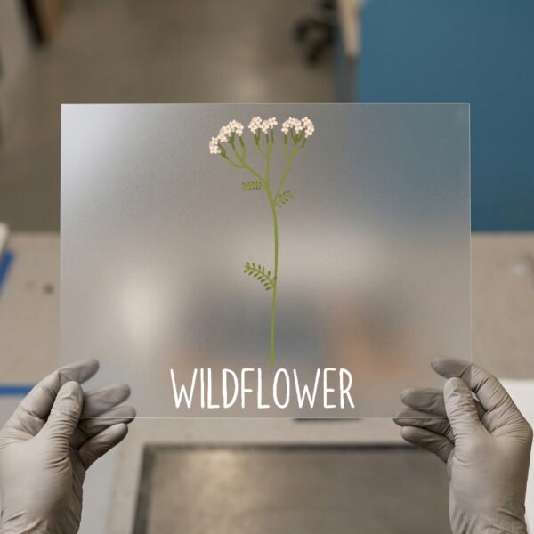 Wildflower — for dark garments