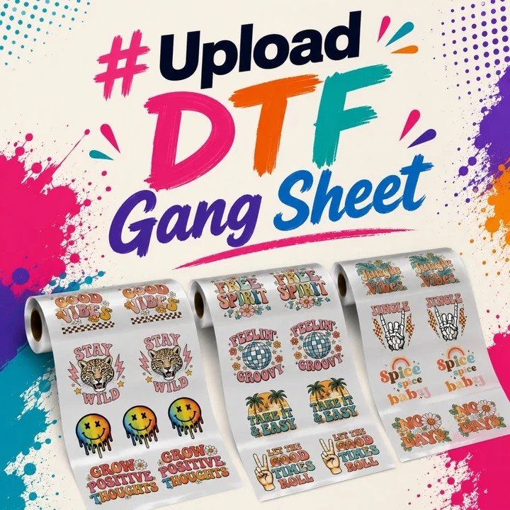 A 22-inch sheet with designs already arranged across its width